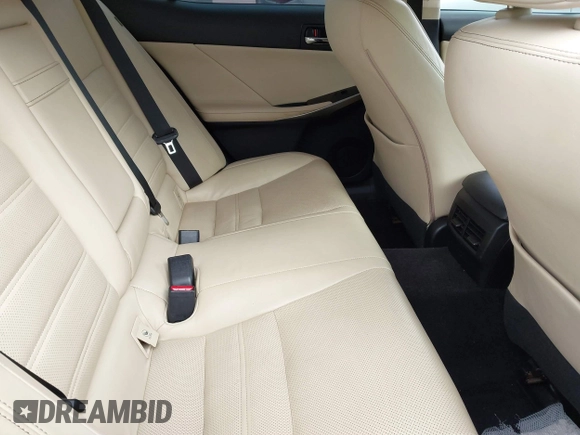 2014 Lexus IS 250 with VIN JTHCF1D21E5011420, listed as a IAAI auction lot 41492163 with 102,088 mi miles. Bid and sale history available at carsss.com. Image 8.