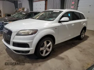 2014 Audi Q7 3.0T S line Prestige with VIN WA1DGBFE9ED005641, listed as a Copart auction lot 71925294 with 94,756 mi miles and Clean Title. Bid and sale history available at carsss.com. Image 1.