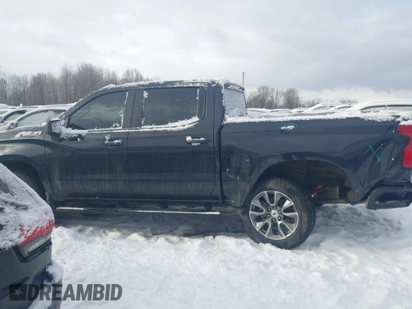 2023 Chevrolet Silverado 1500 RST with VIN 1GCUDEE81PZ200943, listed as a IAAI auction lot 41475353 with 24,538 mi miles and . Bid and sale history available at DreamBid. Image 13.