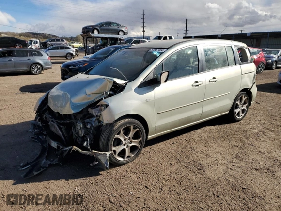 2008 Mazda 5 Sport with VIN JM1CR293480313785, listed as a Copart auction lot 81551454 with 152,885 mi miles and Salvage Title. Bid and sale history available at carsss.com. Image 1.