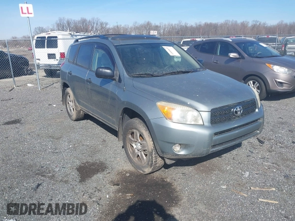 2007 Toyota RAV4 with VIN JTMZD33V275059326, listed as a IAAI auction lot 41609691 with 247,482 mi miles. Bid and sale history available at carsss.com. Image 1.