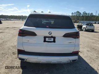 2025 BMW X5 xDrive40i with VIN 5UX23EU05S9Y55524, listed as a Copart auction lot 45135275 with 1,442 mi miles and Salvage Title. Bid and sale history available at carsss.com. Image 6.