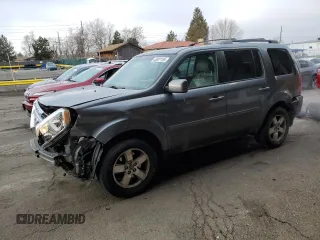 2011 Honda Pilot EX-L with VIN 5FNYF4H50BB066271, listed as a Copart auction lot 48007185 with 116,340 mi miles and Salvage Title. Bid and sale history available at DreamBid. Image 1.