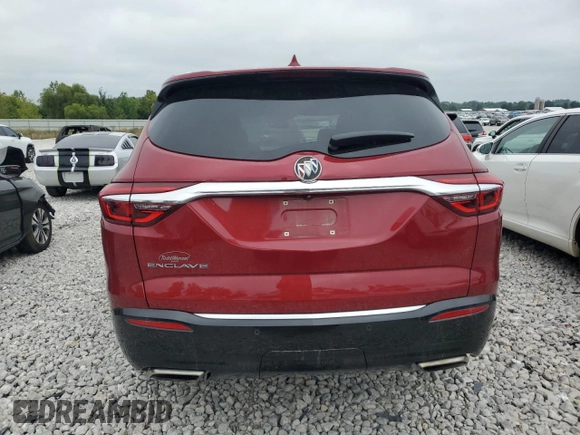 2020 Buick Enclave Preferred with VIN 5GAERAKW4LJ143858, listed as a Copart auction lot 69253934 with 43,667 mi miles and Clean Title. Bid and sale history available at DreamBid. Image 6.