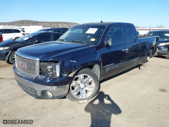 2007 GMC Sierra 1500 SLE1 with VIN 2GTEC19JX71599566, listed as a IAAI auction lot 41636907 with 167,952 mi miles. Bid and sale history available at carsss.com. Image 18.
