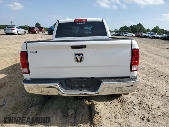 2020 Ram 1500 Tradesman с VIN 1C6RR6FG2LS121682, выставлен на аукционе Copart как лот 56897095 с пробегом 47 456 миль миль и Списание • Salvage title. История ставок и продаж доступна на DreamBid. Изображение 6.