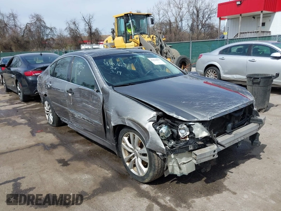 2010 Infiniti M with VIN JN1CY0AP8AM911739, listed as a IAAI auction lot 41836817 with 185,068 mi miles and . Bid and sale history available at carsss.com. Image 6.