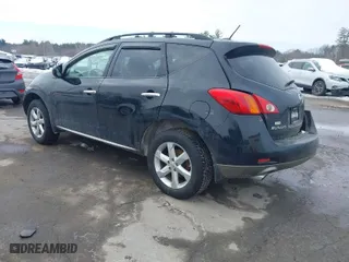 2009 Nissan Murano LE with VIN JN8AZ18W69W100482, listed as a IAAI auction lot 41656495 with 113,361 mi miles. Bid and sale history available at carsss.com. Image 3.