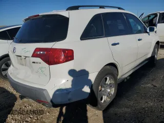 2008 Acura MDX Tech/Pwr Tail Gate with VIN 2HNYD28608H542163, listed as a Copart auction lot 43007725 with 252,616 mi miles and Salvage Title. Bid and sale history available at carsss.com. Image 3.