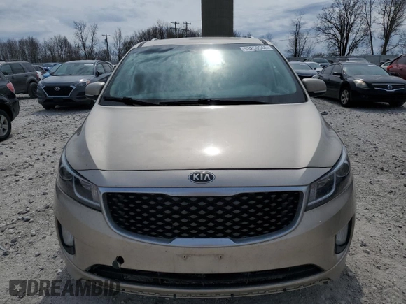 2016 Kia Sedona SX with VIN KNDMC5C17G6155629, listed as a Copart auction lot 53258945 with 178,967 mi miles and Clean Title. Bid and sale history available at carsss.com. Image 5.