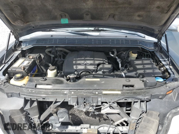 2008 Infiniti QX56 with VIN 5N3AA08C58N906100, listed as a Copart auction lot 51782595 with 268,502 mi miles and Salvage Title. Bid and sale history available at DreamBid. Image 14.