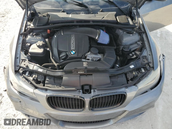 2011 BMW 3 Series 335i with VIN WBAPM5C58BE578468, listed as a Copart auction lot 44520795 with 141,162 mi miles and Salvage Title. Bid and sale history available at carsss.com. Image 13.