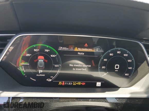 2021 Audi e-tron Sportback Premium Plus with VIN WA12AAGE3MB013620, listed as a Copart auction lot 53856925 with 37,232 mi miles and Salvage title. Bid and sale history available at DreamBid. Image 9.