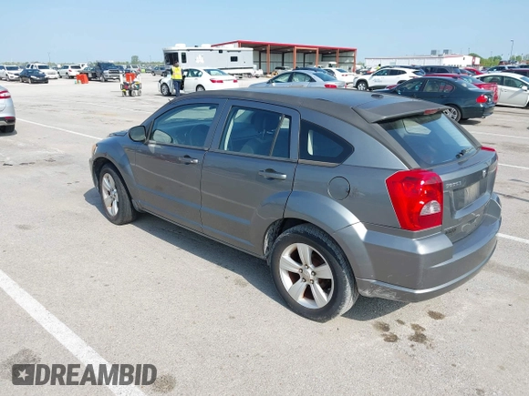 2012 Dodge Caliber SXT with VIN 1C3CDWDA3CD507614, listed as a IAAI auction lot 42107559 with 109,236 mi miles. Bid and sale history available at carsss.com. Image 3.