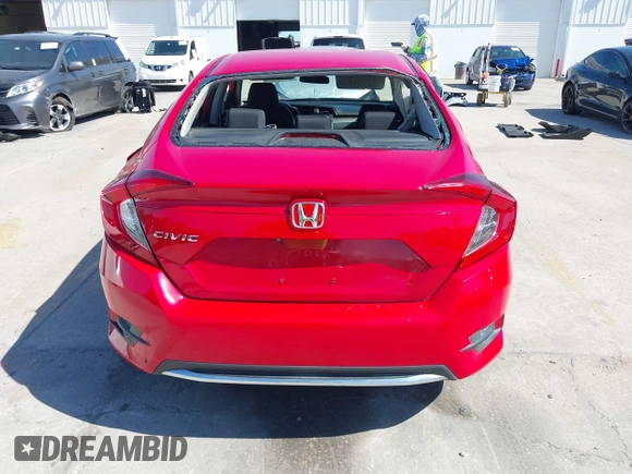 2019 Honda Civic Sedan LX with VIN 2HGFC2F69KH550645, listed as a IAAI auction lot 42043492 with 110,643 mi miles. Bid and sale history available at carsss.com. Image 16.
