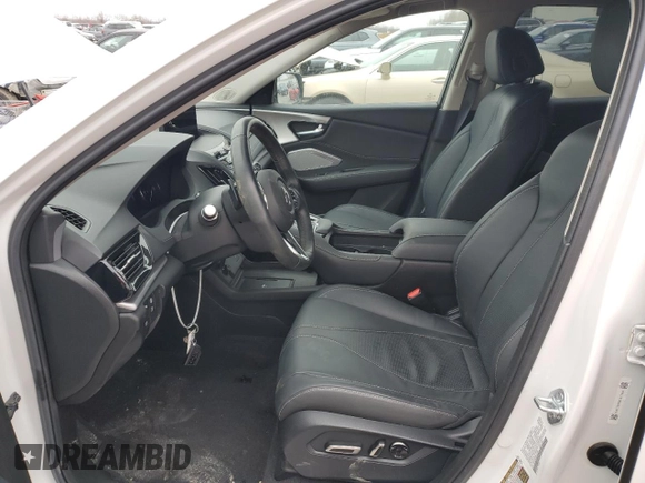 2022 Acura RDX w/Technology Package with VIN 5J8TC2H53NL017284, listed as a Copart auction lot 45630815 with 0 mi miles and Salvage Title. Bid and sale history available at carsss.com. Image 7.