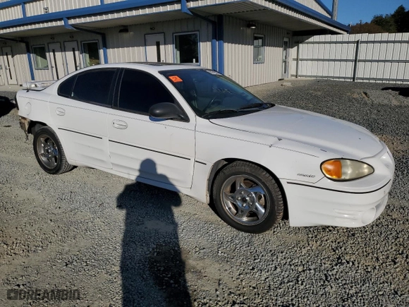2003 Pontiac Grand Am GT with VIN 1G2NW52E73C208538, listed as a Copart auction lot 80742574 with NaN miles and Salvage Title. Bid and sale history available at carsss.com. Image 4.