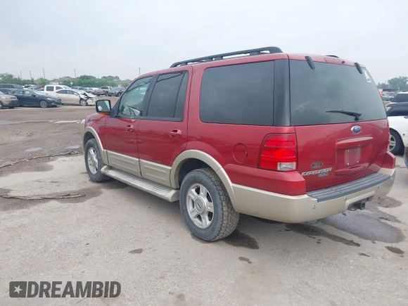 2006 Ford Expedition Eddie Bauer z VIN 1FMFU17506LA77220, wystawiony jako IAAI lot #42111670 z przebiegiem Nie podano mil oraz . Historia ofert i sprzedaży dostępna na DreamBid. Obrazek 3.