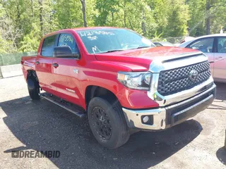 2021 Toyota Tundra SR5 with VIN 5TFDY5F12MX977368, listed as a IAAI auction lot 42135841 with 46,978 mi miles and . Bid and sale history available at DreamBid. Image 1.