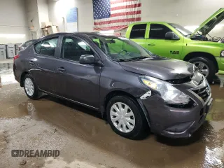 2015 Nissan Versa SV with VIN 3N1CN7AP1FL939496, listed as a Copart auction lot 51999695 with 166,522 mi miles and Salvage Title. Bid and sale history available at carsss.com. Image 4.