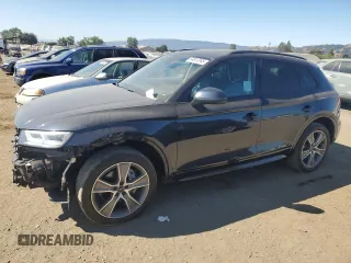 2020 Audi Q5 Premium Plus with VIN WA1BNAFY9L2068720, listed as a Copart auction lot 64812045 with 48,992 mi miles and Salvage title. Bid and sale history available at DreamBid. Image 1.