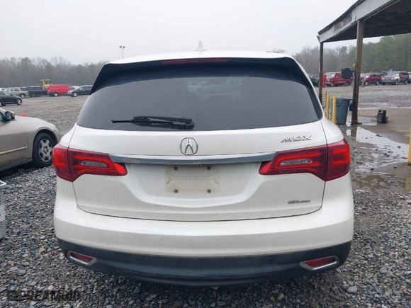 2014 Acura MDX Tech Pkg with VIN 5FRYD4H49EB008644, listed as a IAAI auction lot 41564811 with 314,409 mi miles. Bid and sale history available at carsss.com. Image 16.