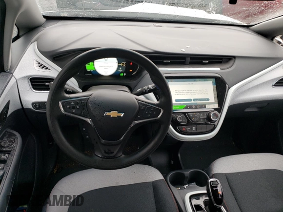 2021 Chevrolet Bolt EV LT with VIN 1G1FY6S09M4113620, listed as a Copart auction lot 39714673 with 12,395 mi miles. Bid and sale history available at carsss.com. Image 8.