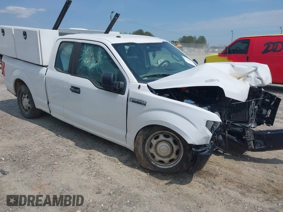 2017 Ford F-150 XL with VIN 1FTEX1CFXHKE23840, listed as a IAAI auction lot 41998799 with Not provided miles and . Bid and sale history available at DreamBid. Image 1.