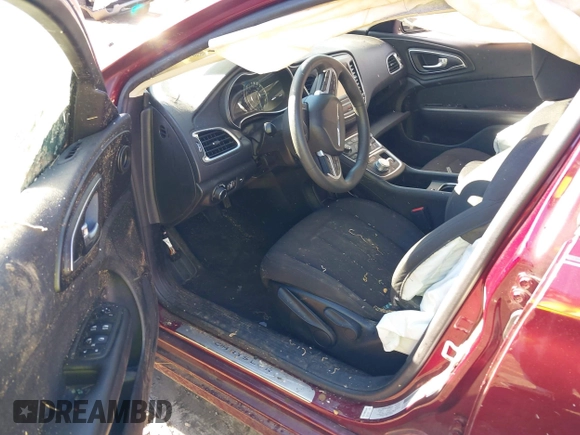 2015 Chrysler 200 Limited with VIN 1C3CCCAB1FN557537, listed as a IAAI auction lot 40841537 with 100,392 mi miles and . Bid and sale history available at carsss.com. Image 5.