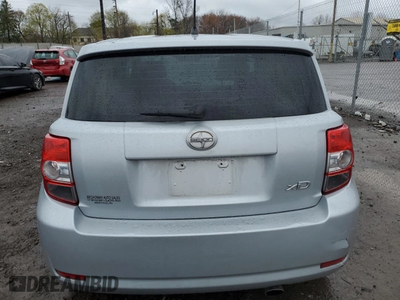 2008 Scion xD with VIN JTKKU10428J014325, listed as a Copart auction lot 52682275 with 107,930 mi miles and Salvage Title. Bid and sale history available at carsss.com. Image 6.