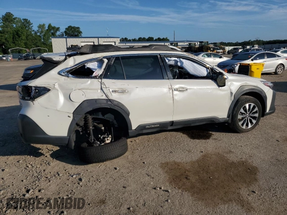 2023 Subaru Outback Touring XT with VIN 4S4BTGPD2P3158412, listed as a Copart auction lot 62566345 with Not provided miles and Salvage title. Bid and sale history available at DreamBid. Image 3.
