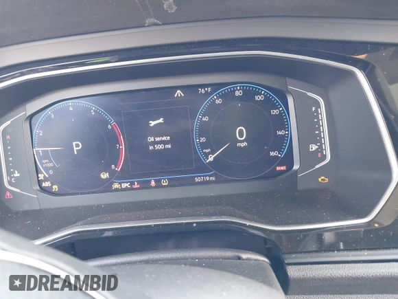 2019 Volkswagen Jetta SEL z VIN 3VWE57BU9KM064213, wystawiony jako IAAI lot #41916005 z przebiegiem 50 719 mil mil oraz . Historia ofert i sprzedaży dostępna na DreamBid. Obrazek 7.