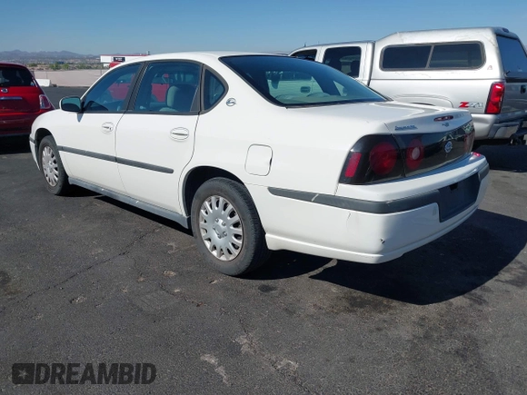 2004 Chevrolet Impala with VIN 2G1WF52E049278397, listed as a IAAI auction lot 42148553 with 179,091 mi miles and . Bid and sale history available at carsss.com. Image 3.