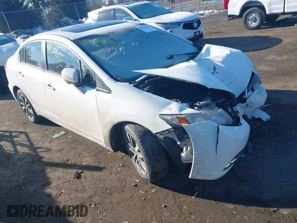 2015 Honda Civic EX with VIN 19XFB2F84FE261662, listed as a IAAI auction lot 41420465 with 140,201 mi miles and . Bid and sale history available at carsss.com. Image 1.