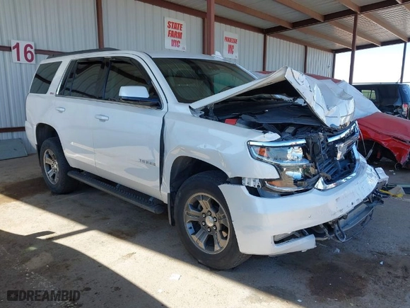 2018 Chevrolet Tahoe LT with VIN 1GNSKBKC3JR179578, listed as a IAAI auction lot 41491535 with 57,048 mi miles. Bid and sale history available at carsss.com. Image 1.