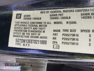 2007 Hummer H3 SUV with VIN 5GTDN13E078211008, listed as a IAAI auction lot 41452335 with 141,661 mi miles and . Bid and sale history available at DreamBid. Image 9.