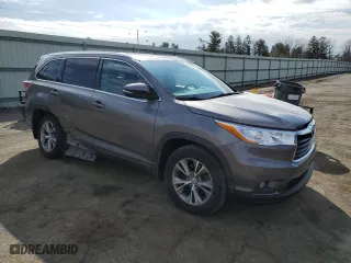 2014 Toyota Highlander XLE with VIN 5TDJKRFHXES061862, listed as a Copart auction lot 50298955 with 187,732 mi miles and Salvage Title. Bid and sale history available at carsss.com. Image 4.