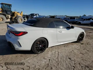 2023 BMW 4 Series M440i with VIN WBA53AT01PCL61211, listed as a Copart auction lot 83972064 with 12,489 mi miles and Salvage Title. Bid and sale history available at DreamBid. Image 3.
