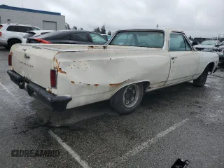 1965 Chevrolet El Camino z VIN 136805Z155215, wystawiony jako Copart lot #44055505 z przebiegiem 64 290 mil mil oraz Nie do naprawy. Historia ofert i sprzedaży dostępna na DreamBid. Obrazek 3.