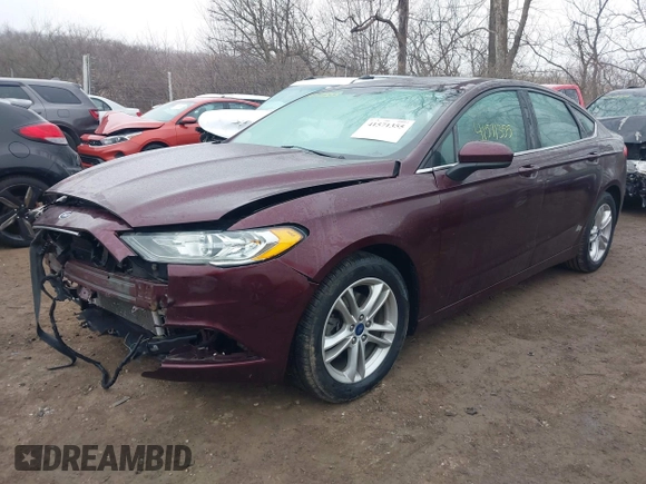 2018 Ford Fusion SE with VIN 3FA6P0H72JR202854, listed as a IAAI auction lot 41571355 with 88,182 mi miles. Bid and sale history available at carsss.com. Image 17.