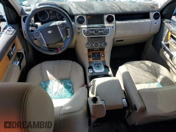2014 Land Rover LR4 HSE with VIN SALAG2V63EA728382, listed as a Copart auction lot 50608205 with 93,491 mi miles and Clean title. Bid and sale history available at DreamBid. Image 8.