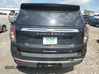 2022 Chevrolet Suburban LT with VIN 1GNSKCKD3NR163370, listed as a Copart auction lot 51727204 with 72,790 mi miles and Clean Title. Bid and sale history available at DreamBid. Image 6.