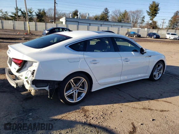 2021 Audi A5 Sportback S line Premium with VIN WAUDACF50MA021544, listed as a Copart auction lot 41291424 with 61,751 mi miles. Bid and sale history available at carsss.com. Image 3.
