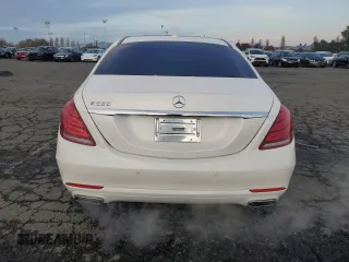 2014 Mercedes-Benz S-Class S 550 with VIN WDDUG8CB8EA065842, listed as a Copart auction lot 85600634 with 96,283 mi miles and Salvage Title. Bid and sale history available at carsss.com. Image 6.