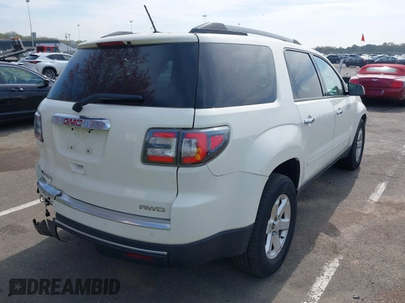 2015 GMC Acadia SLE с VIN 1GKKVPKD6FJ249655, выставлен на аукционе IAAI как лот 42090978 с пробегом 111 672 миль миль и . История ставок и продаж доступна на DreamBid. Изображение 4.