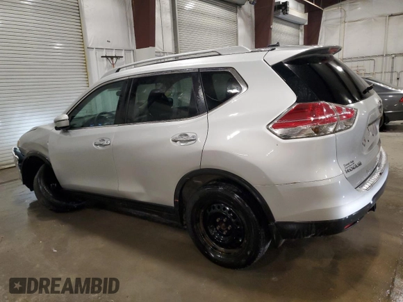 2016 Nissan Rogue S with VIN 5N1AT2MM0GC882425, listed as a Copart auction lot 47826255 with 149,375 mi miles and Salvage Title. Bid and sale history available at DreamBid. Image 2.