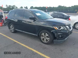 2017 Nissan Pathfinder SV with VIN 5N1DR2MM8HC693082, listed as a IAAI auction lot 42686561 with 167,313 mi miles and . Bid and sale history available at DreamBid. Image 1.