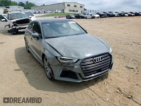 2020 Audi A3 Sedan S line Premium Plus with VIN WAUJEHFF4LA029822, listed as a Copart auction lot 54196884 with 41,785 mi miles and Salvage Title. Bid and sale history available at carsss.com. Image 11.