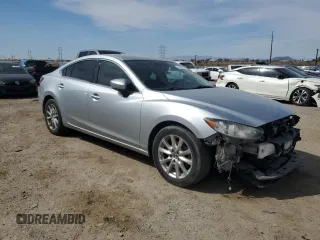 2017 Mazda 6 Sport with VIN JM1GL1U52H1155494, listed as a Copart auction lot 51305255 with 106,280 mi miles and Salvage Title. Bid and sale history available at carsss.com. Image 4.