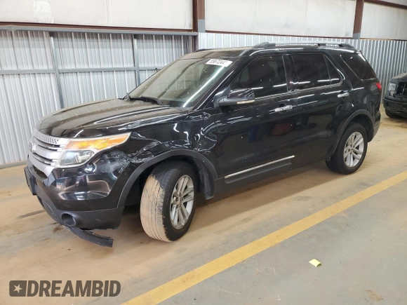 2011 Ford Explorer XLT with VIN 1FMHK8D83BGA14458, listed as a Copart auction lot 55672445 with 214,669 mi miles and Salvage title. Bid and sale history available at DreamBid. Image 1.